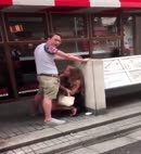Lad Gets A Blowjob On The Street