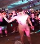 Danish Lad Dances Naked