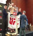 UFC Naked Weigh In
