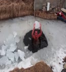 Russian Snow Bath
