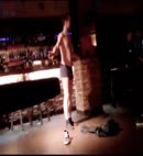Lad Strips Naked At The Pub