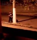 Pissing On A Lamp Post