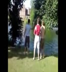 Lads Flash At The Lake