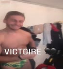 French Rugby Player Caught Naked