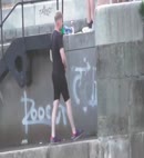 Pissing Off The Dock