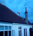 Hunty Naked On The Roof