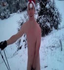 Naked Tobogganing With Olly