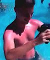 Naked Man Runs Around The Pool