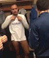 Footballer Caught With His Cock Out