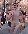 Uni Lads Do A Naked Run
