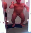 Big Lad Dances In The Shower