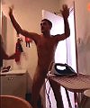 Naked Lad Dances In The Kitchen
