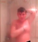 Naked Chubby Lad In The Shower