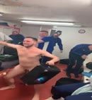 Lad Does A Dick Dance In The Locker Room