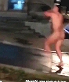 Naked Man In A Fountain