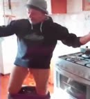 Dick Dance In The Kitchen