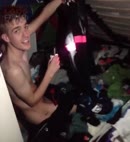 Naked Lad In A Tent