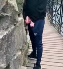 Pissing On A Bridge