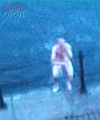 Chav Lad Jumps Naked