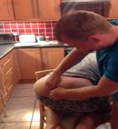 Lad Gets His Bum Waxed