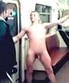 Naked Lads On A Train