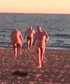 Naked Men On The Beach