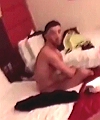 Naked Lad In A Hotel Room