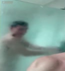 Two Naked Men In The Shower