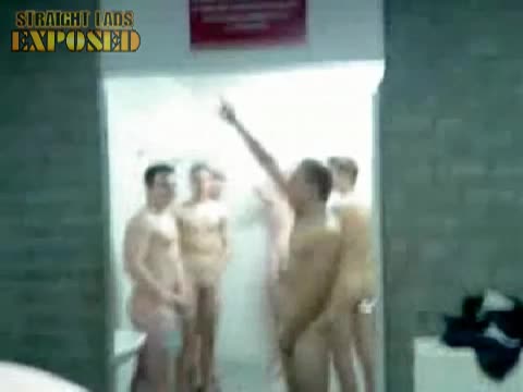 Football Team Takes A Shower