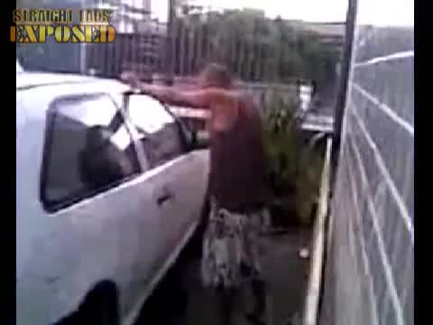 Pissing On A Car
