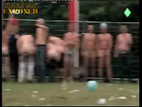 Football Fans Flash Their Cocks