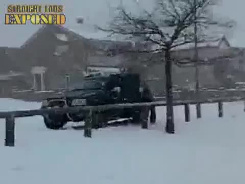Running Around In The Snow 