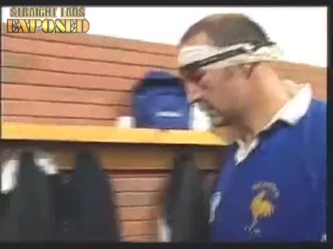 Locker Room French Rugby Players