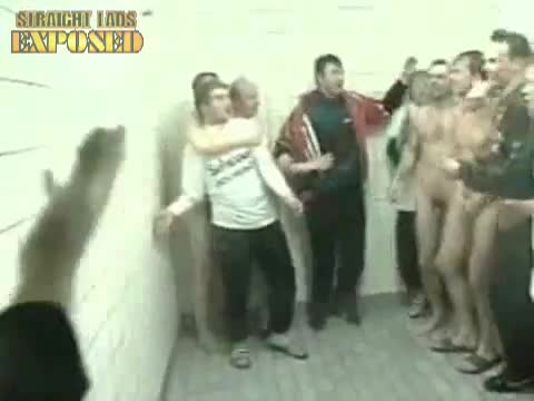 Dutch Footballers Dancing In The Showers