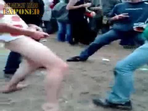 Naked Lads At A Festival