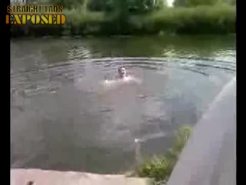 Skinny Dipping Lad