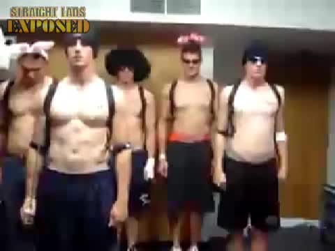 College Friends Dancing Naked
