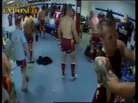 Huddersfield Giants Players In The Locker Room