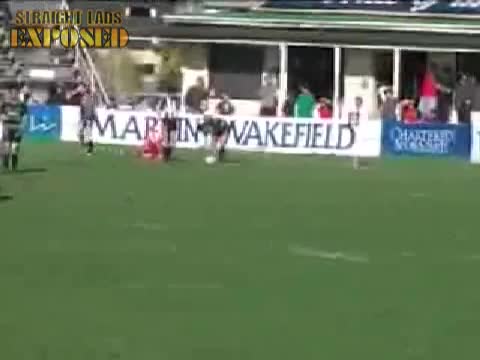 Streaker At A Rugby Game