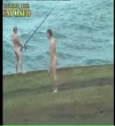 Nude Cliff Dive