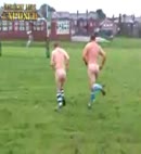 Rugby Players' Naked Run