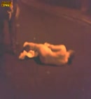 Paul Stripped In The Street