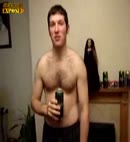 Hairy Lad Shows Cock