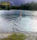 Naked Lad In A Lake
