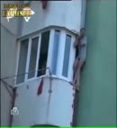Naked Man's Windowsill Accident