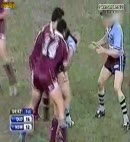Rugby Player's Cock Exposed