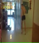 Crazy Naked Dude Dancing To Freestyler
