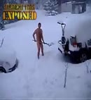 Naked Shovelling Lad
