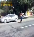 Old Man's Dick Dance In The Street