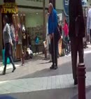 Old Man Pissing In The Street